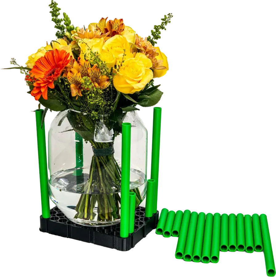 Kit 20 Soportes Transportador de Flores 3D